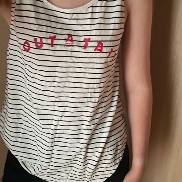 SCOTCH & SODA  GRAPHIC STRIPED TANK XS - Picture 3 of 13